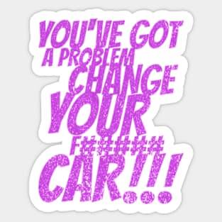 Change Your Car Sticker